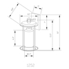 Forte One Light Outdoor Wall Lantern 1252-01-32